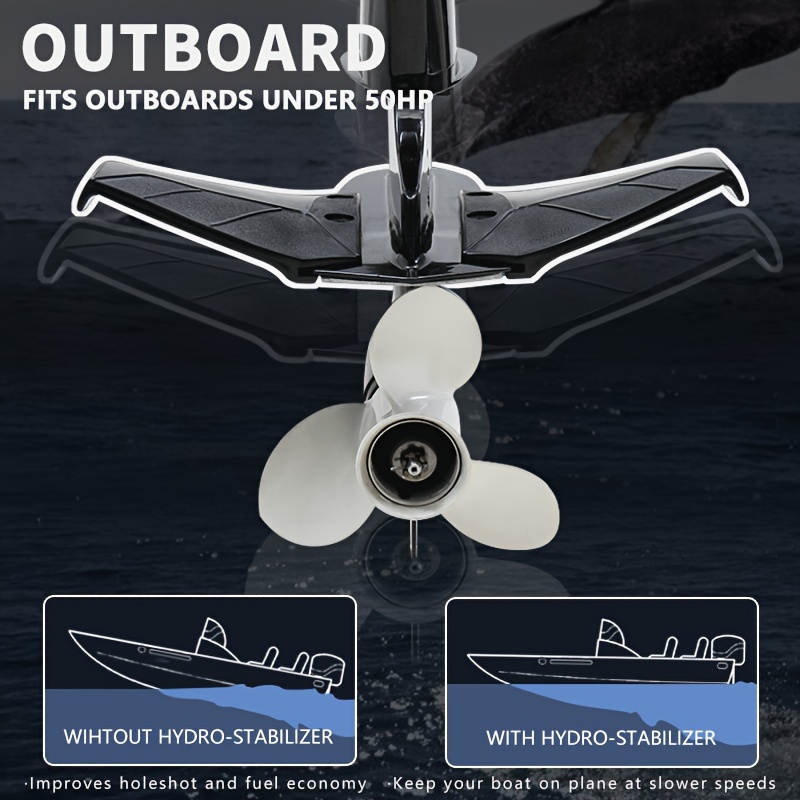 Fishing Boat Steering Wheel - KOETSU ปีกยึดติดท้ายเรือ 1 คู่ พร้อมสกรู วัสดุ