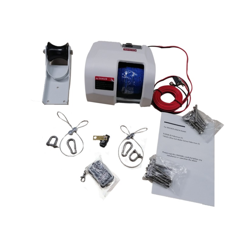 วินช์สมอไฟฟ้าแบบพกพา 12V สำหรั - Fishing Boat Anchor Winch บทวิจารณ์และราคา