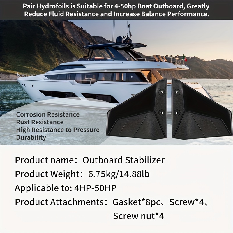 KOETSU ปีกยึดติดท้ายเรือ 1 คู่ - Fishing Boat Steering Wheel บทวิจารณ์และราคา
